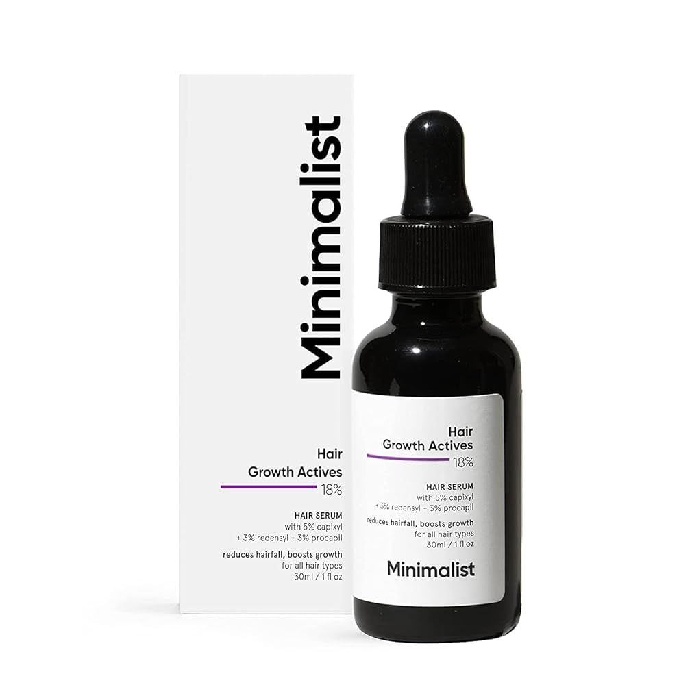 Amazon.com : CROW Hair Growth Actives 18% Hair Growth Serum